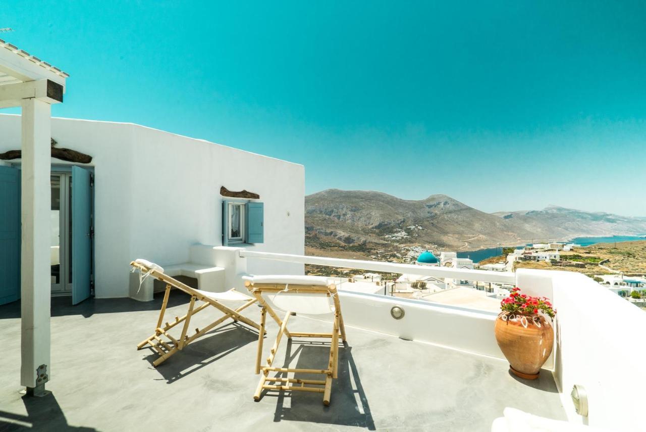 Plori Studios And Apartments Aegiali Luaran gambar